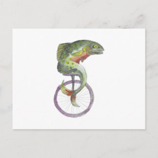 Carte postale de poisson