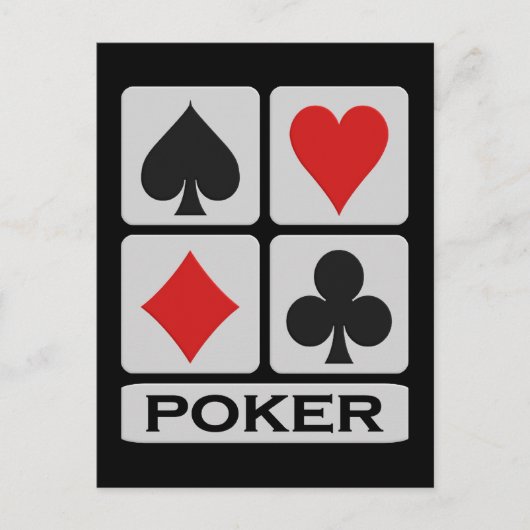 Carte postale de poker (Devant)