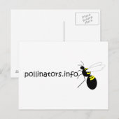 carte postale de pollinators.info (Devant / Derrière)