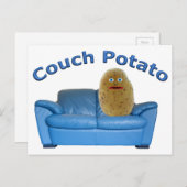 Carte postale de pomme de terre de canapé (Devant / Derrière)