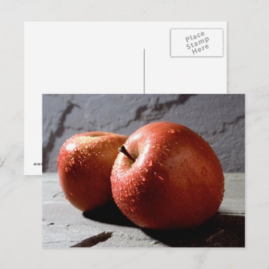 carte postale de pommes (Devant / Derrière)