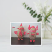 Carte postale de pommes de terre spatiales (Debout devant)