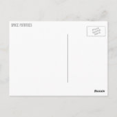 Carte postale de pommes de terre spatiales (Dos)