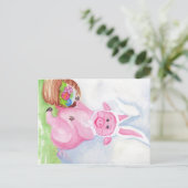 Carte postale de porc de Pâques (Debout devant)