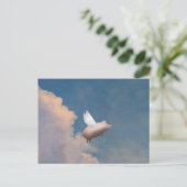 carte postale de porc volant (Debout devant)
