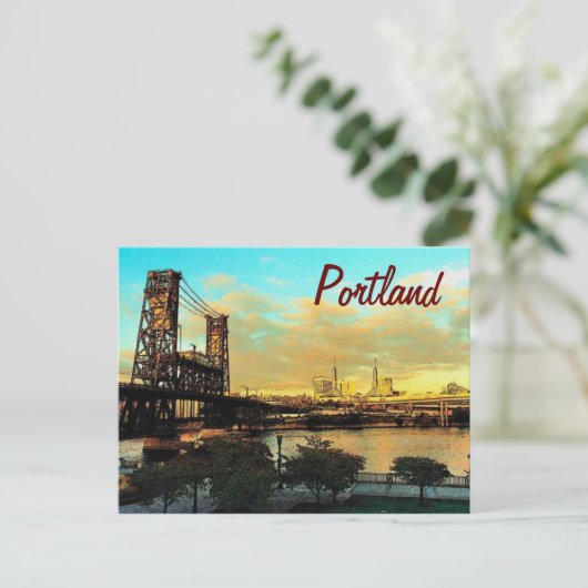 Carte postale de Portland (Debout devant)
