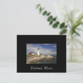 Carte postale de Portland, Maine (Debout devant)