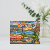 Carte postale de Portland Oregon (Debout devant)