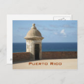 Carte postale de Porto Rico (Devant / Derrière)