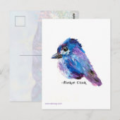 Carte postale de poulet de l'Alaska (Devant / Derrière)