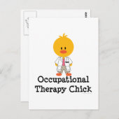 Carte postale de poussette pour ergothérapie (Devant / Derrière)