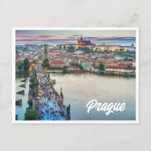 Carte postale de Prague
