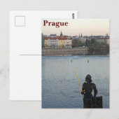 Carte postale de Prague (Devant / Derrière)