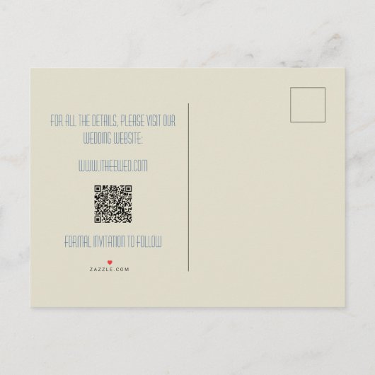 Carte postale de préavis Ocean Beach Blend (Dos)