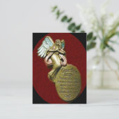 Carte postale de prière de l'ange gardien (Debout devant)