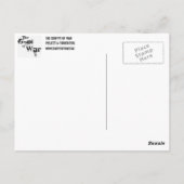 Carte postale de prière de médecin de combat (Dos)