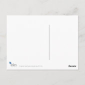 Carte postale de printemps Primula primroses (Dos)