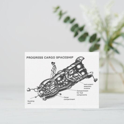 Carte postale de progression (Debout devant)