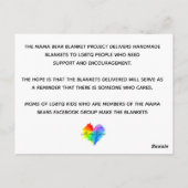 Carte postale de projet ouverte MB (Dos)