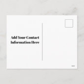 Carte postale de protection hypothécaire pour agen (Dos)