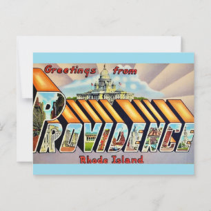 Carte postale de Providence RI