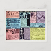 Carte postale de publicité de commande par courrie (Devant)