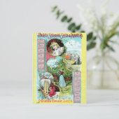 Carte postale de publicité de graines anciennes (Debout devant)