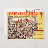 Carte postale de publicité pour soldats romains vi (Devant / Derrière)