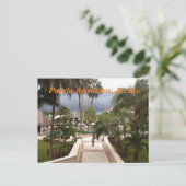 Carte postale de Puerto Aventuras, Mexique (Debout devant)