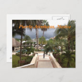Carte postale de Puerto Aventuras, Mexique (Devant / Derrière)