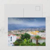 Carte postale de Puerto de la Cruz, Tenerife (Devant / Derrière)