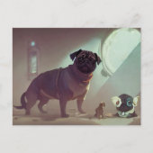 Carte postale de Pug (Devant)