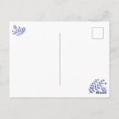 Carte postale de punaise et de fraise (Dos)