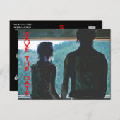 Carte postale de punk rock emo punk pour annoncer  (Devant / Derrière)