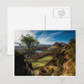 Carte postale de Quairaing, île de Skye, Écosse (Devant / Derrière)
