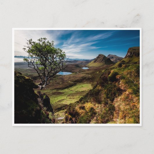 Carte postale de Quairaing, île de Skye, Écosse (Devant)