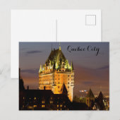 CARTE POSTALE DE QUÉBEC (Devant / Derrière)