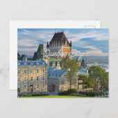 CARTE POSTALE DE QUÉBEC (Devant / Derrière)