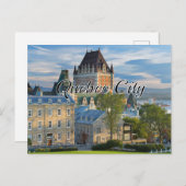 CARTE POSTALE DE QUÉBEC (Devant / Derrière)