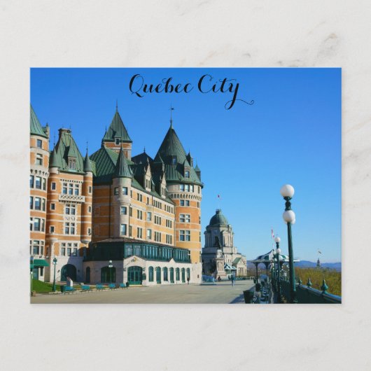 CARTE POSTALE DE QUÉBEC (Devant)