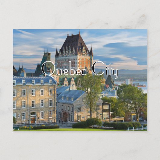 CARTE POSTALE DE QUÉBEC (Devant)