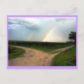 CARTE POSTALE DE QUELLE MANIÈRE, DOUBLE PLANCHE À CROISER (Devant)