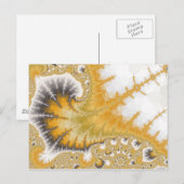 Carte postale de raie dorée (Devant / Derrière)