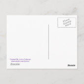 Carte postale de raisins violets (Dos)