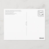 Carte postale de randonnée hivernale Bitter Blue M (Dos)