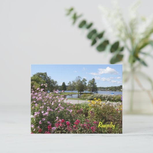 Carte postale de Rangeley Lakes (Debout devant)