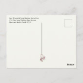 Carte postale de rappel de l'heure d'été (Dos)