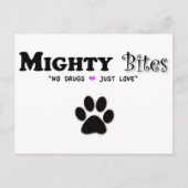 Carte postale de rappel de nettoyage des dents (Devant)