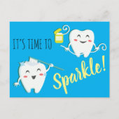 Carte postale de rappel de rendez-vous dentaire (Devant)