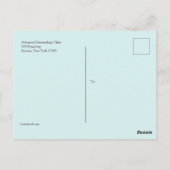 Carte postale de rappel dermatologue (Dos)